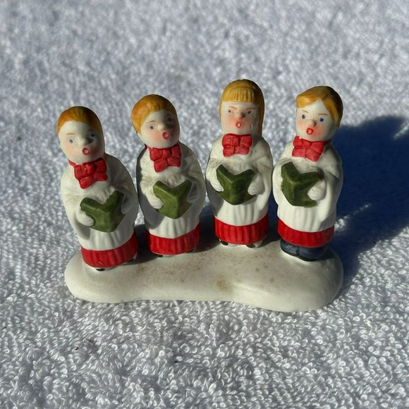 Lemax Dickensvale Carollers Christmas Village Decoration From 1991 - Picture 3 of 8